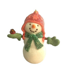 Hallmark KEEPSAKE 2007 "Welcome, Friends" Snowman Christmas Xmas Tree Ornament